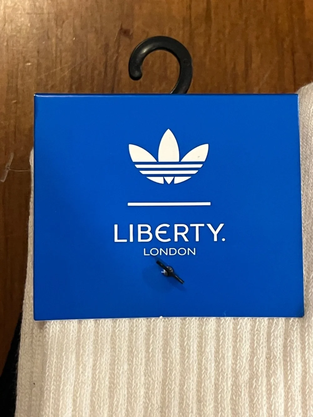 Adidas x Liberty of London Knee Socks X 2 Pair black white new Women’s